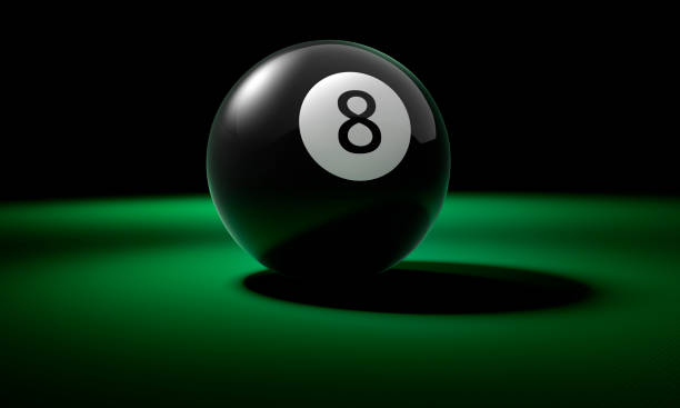 Pool Black Ball number eight