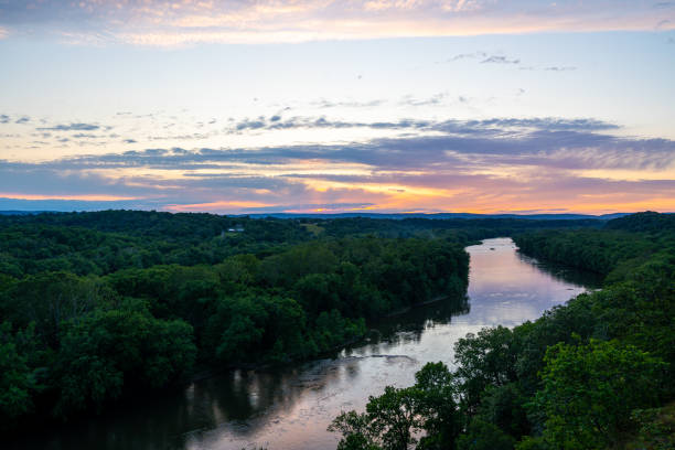 istock Shenandoah River in Virginia USA at Sunset 1942799866
