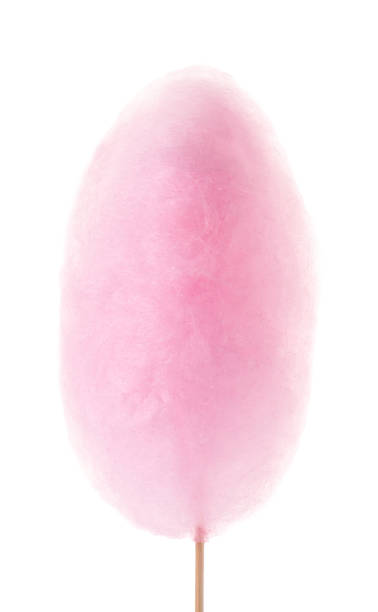 istock One sweet pink cotton candy isolated on white 1942803043