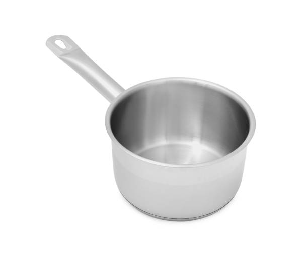 istock One stainless steel saucepan isolated on white 1942816290