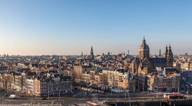 istock amsterdam city panorama, the netherlands 1942824886