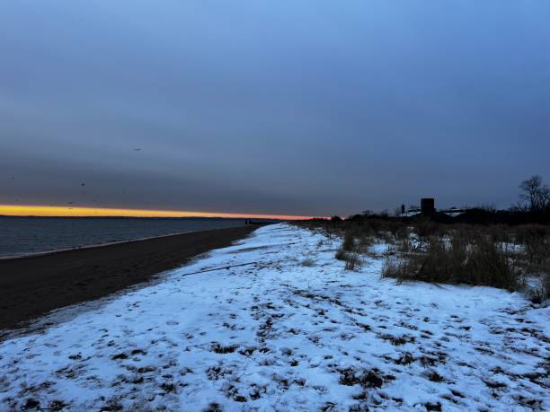 istock Snow ice  freezing weather 1942845448