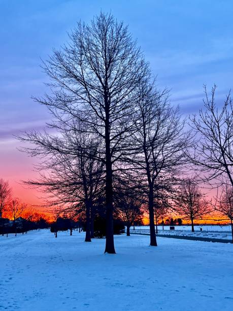 istock Snow ice  freezing weather 1942846007