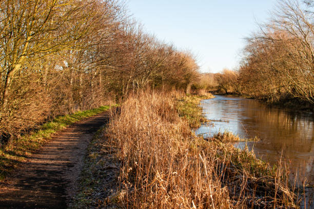 istock Union Canal bicycle and pedestrian path, Scotland 1942905948