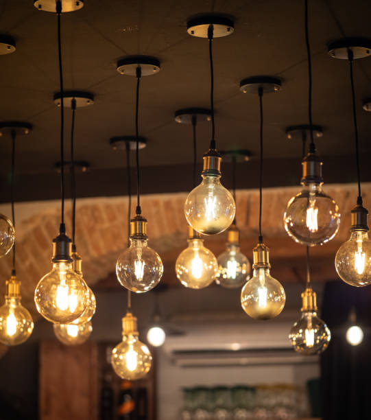 istock vintage lamps in the room 1942932414