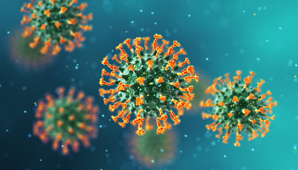 istock Disease X Cells - Green Background 1943093998