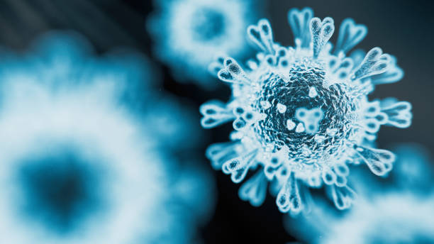 disease x new pandemic pathogen virus - genetic modification science research illness stock-fotos und bilder
