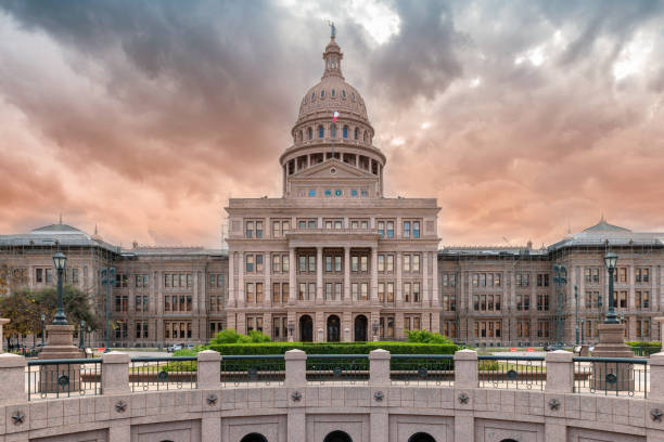 The Texas State Capitol Building in Austin, Texas