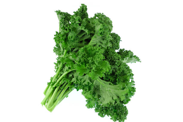 istock fresh green kale vegetable isolated on white background 1943131670