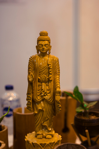 Handmade Buddha Statue stock image