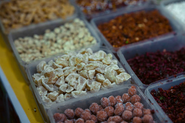Pan masala closeup stock photo