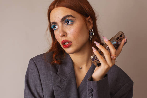 Redhead woman