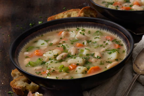 istock Creamy White Bean and Potato Soup 1943148886