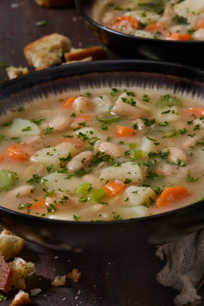 istock Creamy White Bean and Potato Soup 1943149405