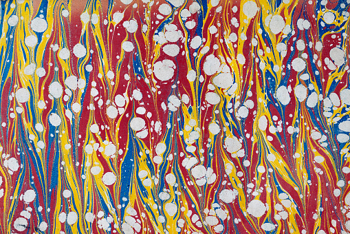 Beautiful vintage paper marbling from 1863
Original edition from my own archives
Source : 1863 Correo de Ultramar