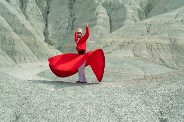 istock sufi whirling (Turkish: Semazen) is a form of Sama or physically active meditation which originated among Sufis. 1943203304