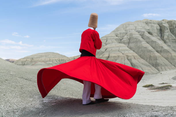 istock sufi whirling (Turkish: Semazen) is a form of Sama or physically active meditation which originated among Sufis. 1943204324