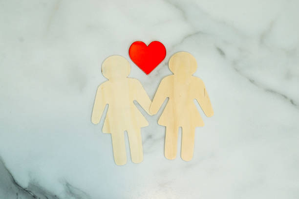 istock Lesbian Relationship on Valentines Day 1943359386