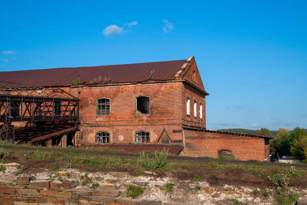 istock an old abandoned brick factory 1943391188