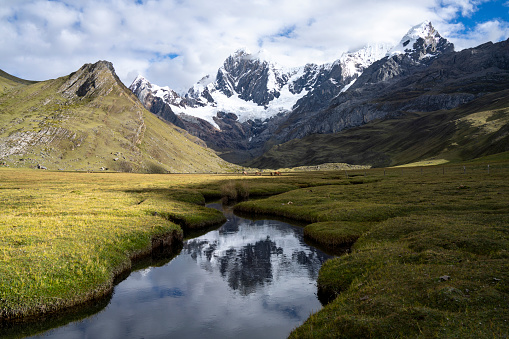 Photos of the Cordillera Huayhuash in the Peruvian Andes