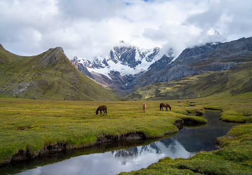 Photos of the Cordillera Huayhuash in the Peruvian Andes