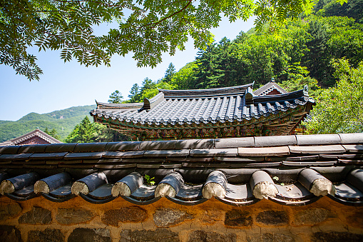 Touring in South Korea, beautiful and romantic tradition building