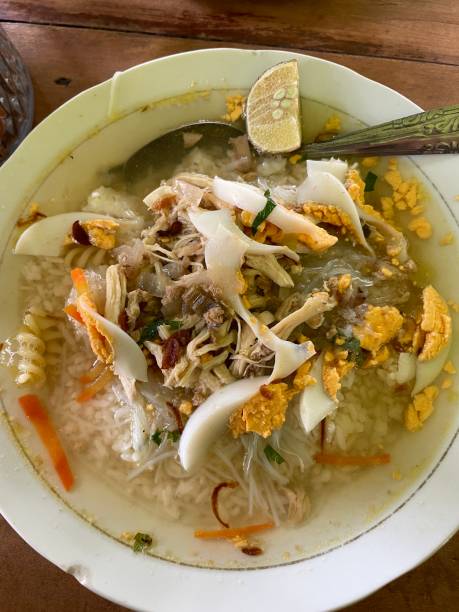 istock Banjarmasin soup rice 1943582988