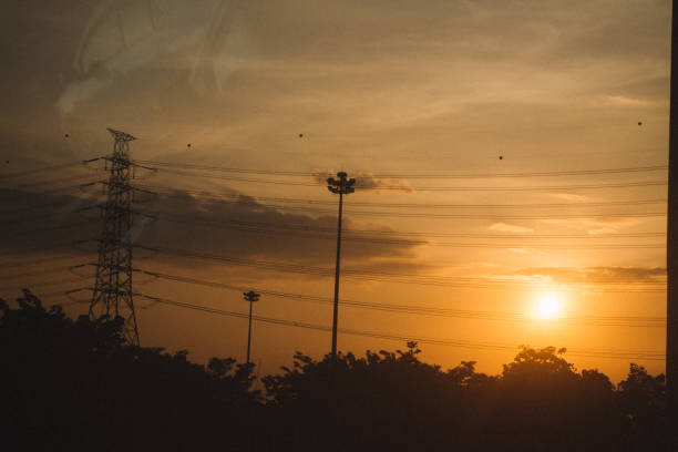 istock sunset in city 1943624216