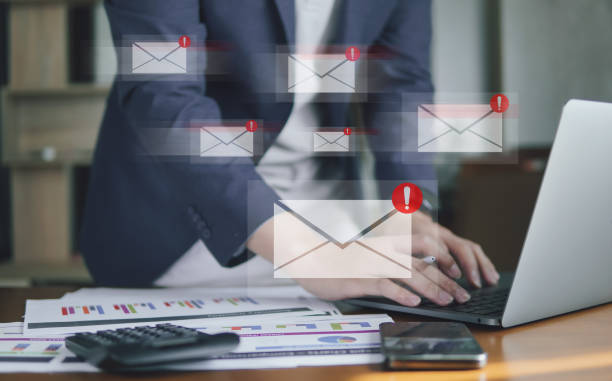 istock Email alert concept, notification email, Digital newsletter, spam mail, Email information. 1943639064