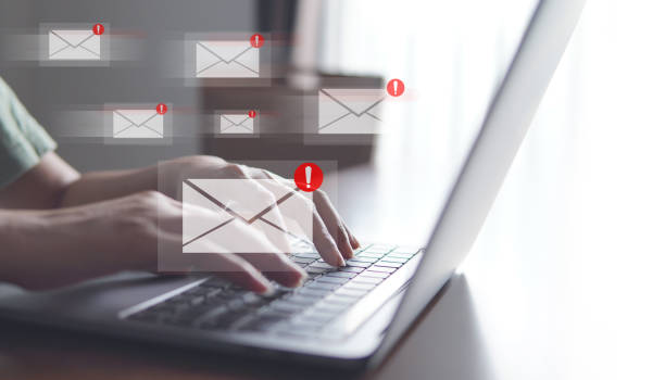 istock Email alert concept, notification email, Digital newsletter, spam mail, Email information. 1943640127