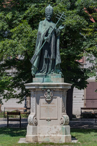 istock Statue of Pope Innocent XI  Budapest Hungary 1943719089