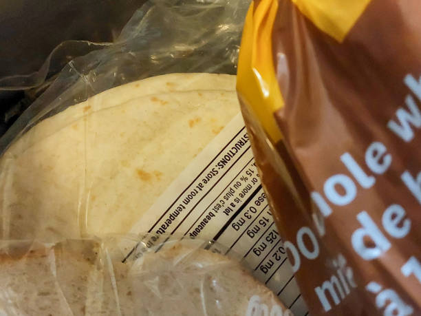 istock Tortilla and whole wheat bread in package 1943796630