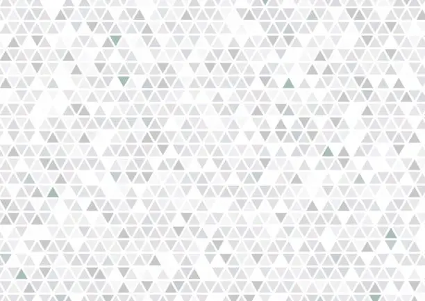 Vector illustration of triangular geometric pattern background