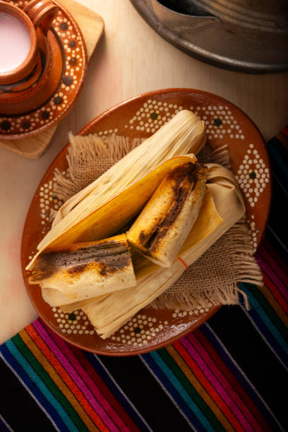 istock homemade mole tamale recipe topview 1943882976