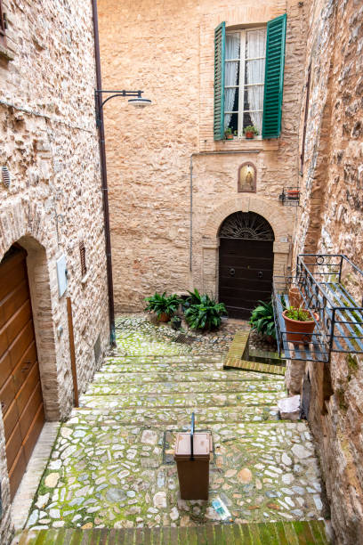 istock Cobblestone Pedestrian Alley 1943894955