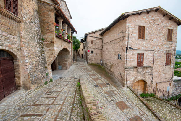 istock Cobblestone Pedestrian Alley 1943897502