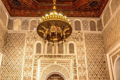 Ben Youssef Mosque, Marrakech, Morocco.