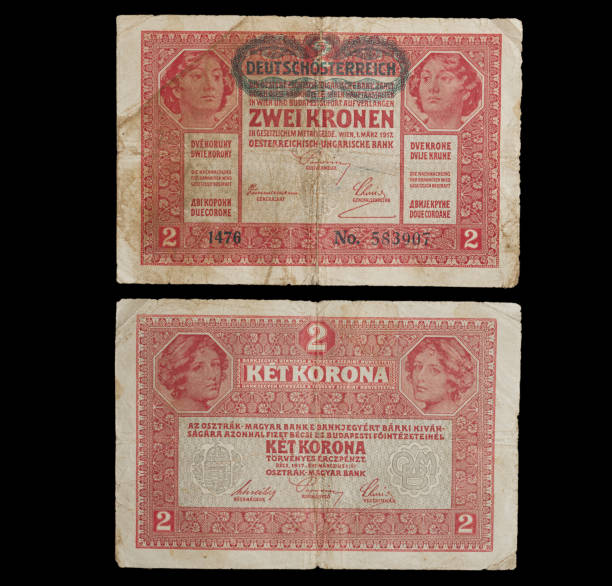 istock Old Austria Hungary krone banknote. 1944279639