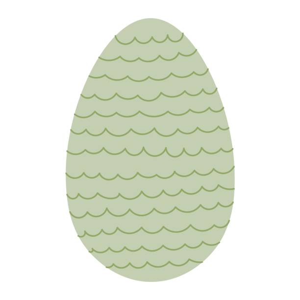 ilustrações, clipart, desenhos animados e ícones de egg illustration. simple vector easter egg. one egg. - sunflower white background eggs symbol