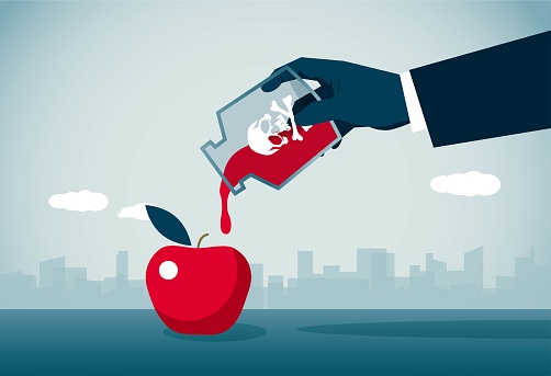 Exeo Vector Poison The Apples Stock Illustration - Download Image Now - Poisonous ...
