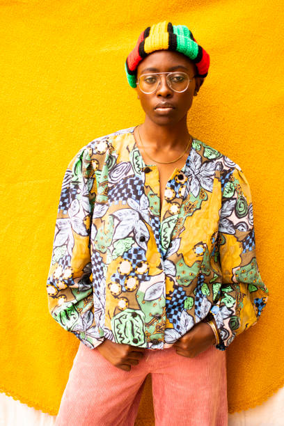 istock A young  woman in colourful clothes 1944370205