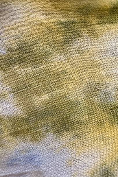 istock Colorful fablic conton thai handcraft peruvian style rug surface old vintage torn conservation Made from natural materials chemical free close up 1944391807