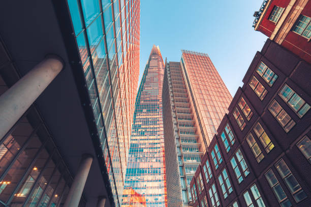 istock Modern office building detail, London 1944418721