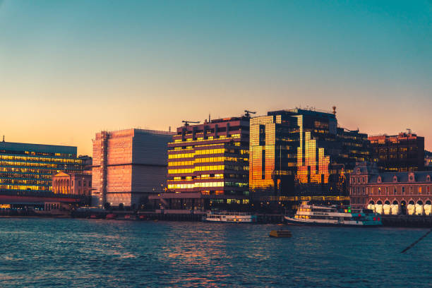 istock London financial district skyscrapers overlooking River Thames 1944442609