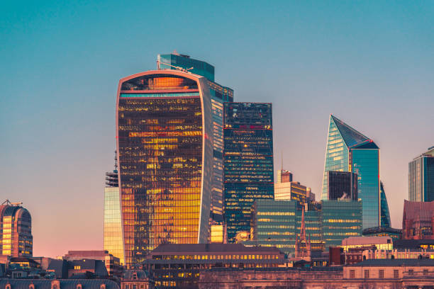 istock London financial district skyscrapers overlooking River Thames 1944442610