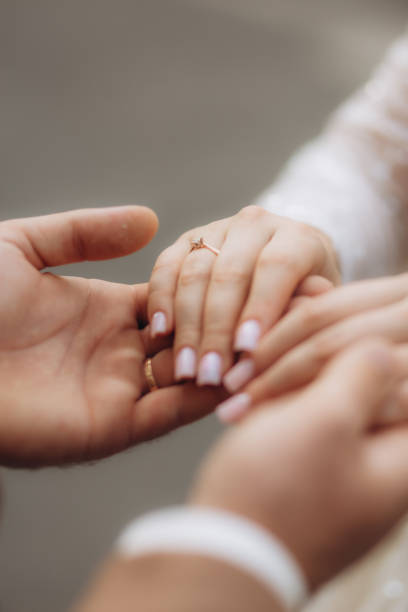 istock Holding Hand Groom And Bride 1944472831