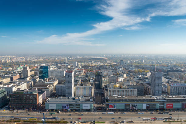 istock Warsaw city landscape 1944520406