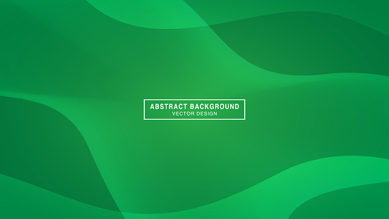 abstract fluid green background eps