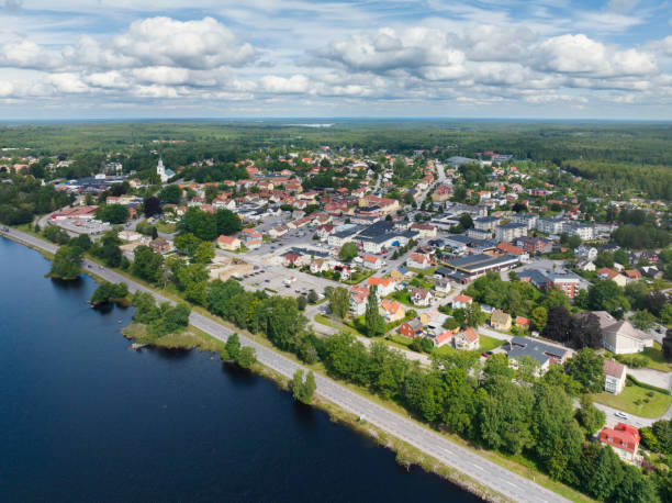 istock Aerial view of Tingsryd 1944573339
