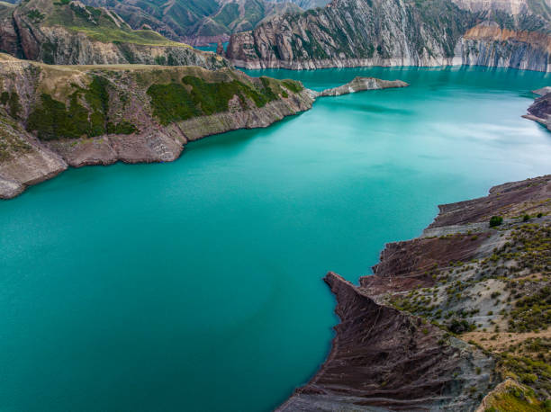 istock The blue lake in the valley 1944579606